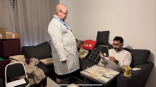 ASMR domiciliary dispense to a real person featuring Dr Seymour Clearly and SRP [upl. by Eita]