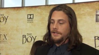 The Boy Ben Robson Red Carpet Movie Premiere Interview  ScreenSlam [upl. by Lorelie]