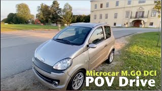 Microcar MGO Paris DCI 2012 POV Drive Highspeed [upl. by Marilou]