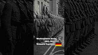 Das Gewehr über Ehrengarde der Weimarer Republik 🦅🇩🇪wachbataillon militär soldaten tradition [upl. by Fabi]