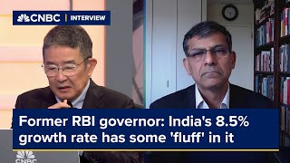 Former RBI governor Indias 85 growth rate has some fluff in it [upl. by Bald]