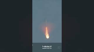 SpaceX Starship 6th Flight Test Super Heavy Booster Splashdown🚀shorts [upl. by Wadleigh]