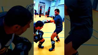 Advanced Amateur Kickboxers Battle for Control in Intense Sparring Match 🥊 shorts [upl. by Suivatnom]