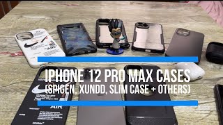 IPhone 12 Pro Max Cases Spigen Xundd Slim Case  others [upl. by Doria244]