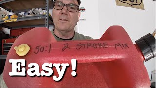 How to mix 2 stroke boat gas for your outboard [upl. by Atsuj866]