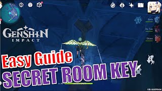 Easy Guide How to get the Secret Room Door Key  Enkanomiya  Genshin Impact [upl. by Ruon]