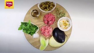 Hamburger ai capperi con porri e melanzane  Lactose Free [upl. by Akemak]