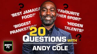 20 questions with Andy Cole ahead of the FA Cup final Fergusons Manchester Utd amp more  ESPN FC [upl. by Nallak]