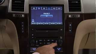 Escalade Radio and Clock Settings [upl. by Janel]