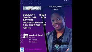 Formation  Comment mieux digitaliser son activité professionnelle [upl. by Pelagias279]