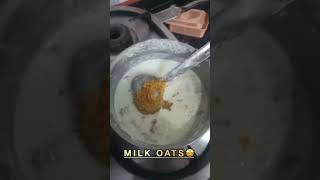 milk oats for weight loss recipe healthyfood motivation protein food halth nutritionhack [upl. by Ransome]