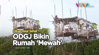 ODGJ Bangun Rumah 2 Lantai dari Kayu Bekas Endingnya Mengejutkan [upl. by Khalid]