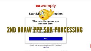 😉Womply PPP Second Draw SBA Processing Paycheck Protection Program Gross Income Loan First Draw Paid [upl. by Camellia]