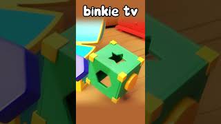 Binkie TV Learn Shapes with Shape Sorter [upl. by Alfi]