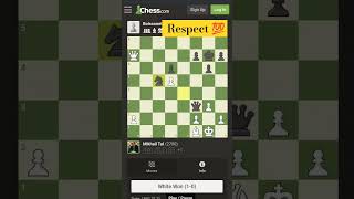 Mikhail tal game music chesss chessgrandmaster trending [upl. by Litch]