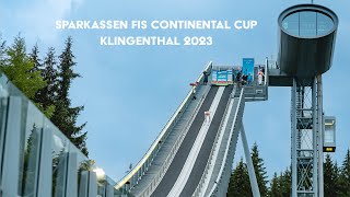 Sparkassen FIS Continental Cup Skispringen  Klingenthal 2023 [upl. by Sirdna547]