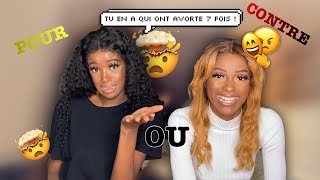 POUR OU CONTRE Ft Olivanie des sujets qui fache [upl. by Abott118]