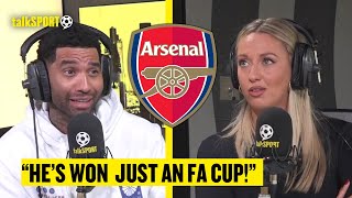 quotHES JUST COPIED PEPquot 👀 Abbi Summers CHALLENGES Joel Beya on Artetas time at Arsenal 🔥😬 [upl. by Gael]