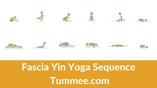 Fascia Yin Yoga Sequence  Yin Yoga Sequence Planning for Yoga Teachers  Tummeecom [upl. by Akinar]