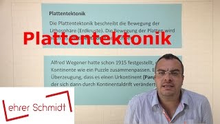 Plattentektonik  Einleitung und Begriffe  Erdkunde  Lehrerschmidt [upl. by Tessie]