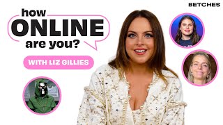 Liz Gillies Reacts To quotI Think We ALL Singquot And More Viral Moments  How Online Are You [upl. by Danell]