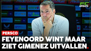 FEYENOORD boekt belangrijke overwinning maar verliest Giménez  FCUpdate [upl. by Sabu]