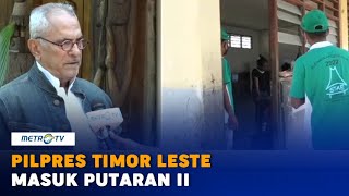 Pilpres Timor Leste Masuk Putaran II [upl. by Metts]