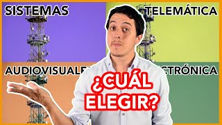 ☝️ ASIGNATURAS de la Ingeniería de Telecomunicaciones en 2022 🔴 RAMAS de Sistemas Telemática [upl. by Traweek612]