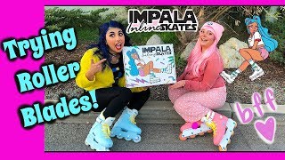 Unboxing and First Impression of Impala Inline Skates 💕 [upl. by Grieve]