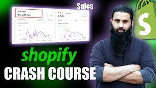 Shopify Dropshipping Full Course  How To Create A Shopify Store Complete Tutorial For Beginners [upl. by Wira]