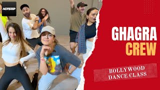 Ghagra Crew Choreography  HOTSTEP Dance Studio  Bollywood Dance Class  Punnujeet Singh [upl. by Navert]