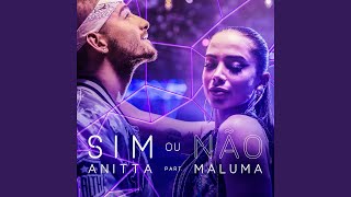 Sim ou não Participação especial de Maluma [upl. by Caldera247]