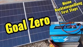 Meine Idee zur Nachteinspeisung mit Solar Geleipu 256V 100Ah Wechselrichter CO2 Klimawandel [upl. by Hendrick]