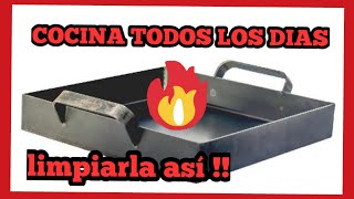 👨🏼‍🍳 La MEJOR FORMA de LIMPIAR TU PLANCHETTA 🔥🔥  para usarla todos los días [upl. by Ikik]