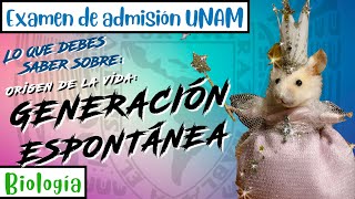 🐾 Origen de la vida Generación Espontánea  Biología UNAM 🐾 [upl. by Let908]