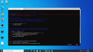 WSL2 windows subsystem for linux setup python3 virtualenv using virtualenvwrapper [upl. by Aikahs]