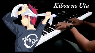 Shokugeki no Soma OP 1  Kibou no Uta  Piano Cover [upl. by Yrtneg]