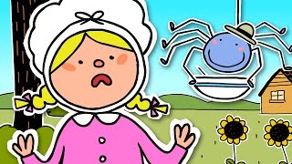 Little Miss Muffet  Nursery rhyme for kids [upl. by Donica784]