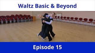 Waltz Gold Level Choreography  Fallaway Reverse Slip Pivot Double Reverse Spin [upl. by Llerrit]