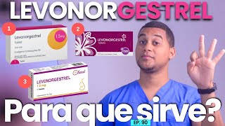 LEVONORGESTREL PARA QUE SIRVE  3 COSAS [upl. by Sikorski425]