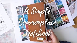 Simple Planner Setup  Commonplace Notebook  Reading Journal  Vocabulary  TV and Movie [upl. by Yenot]