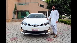 Toyota Corolla Altis Grande CVTi 2019 Detailed Review New features amp Specs [upl. by Haletky]