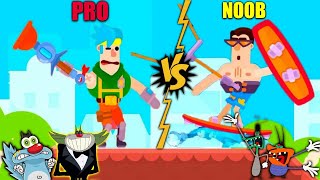 Noob vs PRO In BOUNCE MASTER  With Oggy Jack amp Cockroaches [upl. by Oshinski]