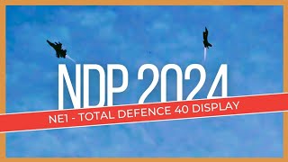 🇸🇬 NDP 2024 NE1  Total Defence 40 Display [upl. by Mar794]