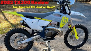 2023 Husqvarna TX300 Ride Review [upl. by Eednus]