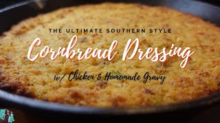 THE BEST SOUTHERN STYLE CORNBREAD DRESSING RECIPE  2024  DETAILED STEP BY STEP TUTORIAL [upl. by Lewie]