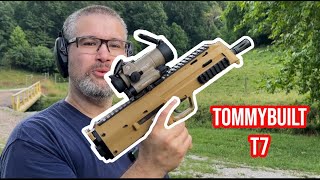 First Shots The Tommybuilt T7 MP7 Clone Part 1 [upl. by Dinan]