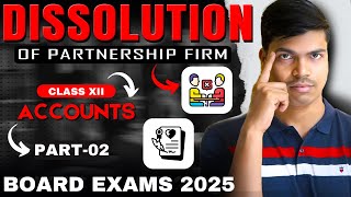 Dissolution of Partnership Firm  Part 2  Partners Loan Ac with Full Fledged Questions  Class 12 [upl. by Carew397]