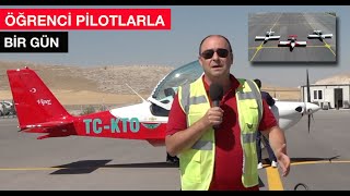 KTO Karataylı öğrenci pilotlarla bir gün pilotaj karatay [upl. by Ethan672]