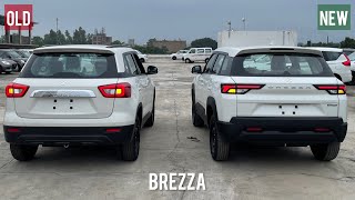 New Brezza vs Old Vitara Brezza 🔥 2022 Maruti Suzuki Brezza Vxi  Old vs New Model  Comparison [upl. by Madian]